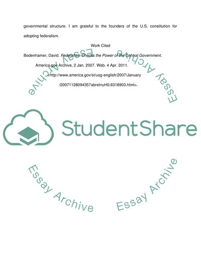 State-Federal Controversies