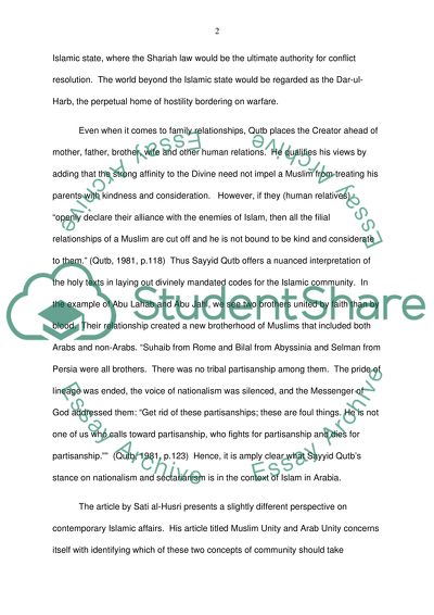 Middle East History: Arab Identity