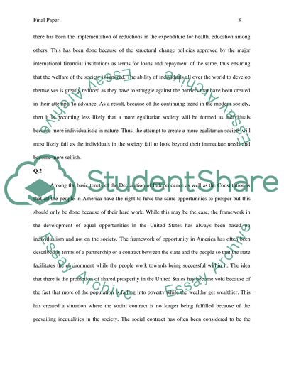 Discourse on the Origins of Inequality