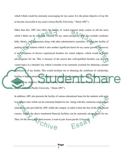 Azusa pacific university admissions image