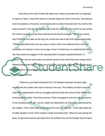 Comparison of Finkel and OBrian