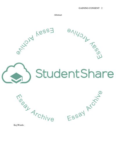 Gaining Consent from Patients with Stroke