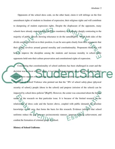 Effect of School Uniform on Students Life