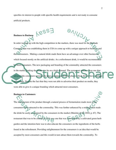 Bionade as a World Wide Brand