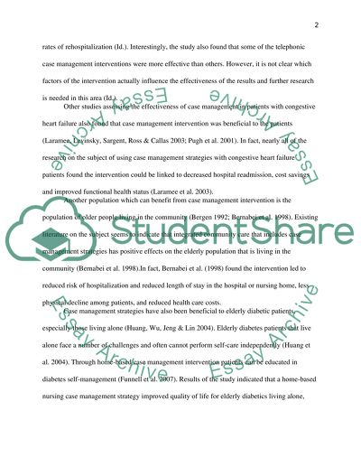 Case management concepts to care for patients with high-risk complex needs