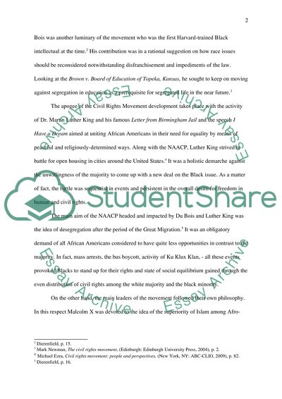 The Civil Right Movement