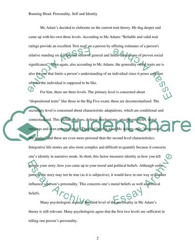 Personhood: Personality, Self, And Identity