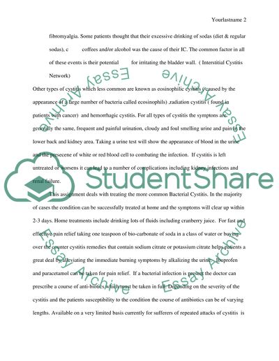 Research a womens health condition and interview someone that has personally faced this issue