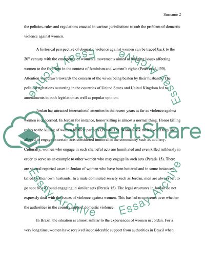 Violence against women