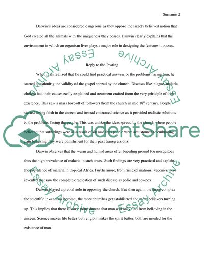 Discussion on Darwins Dangerous Ideas