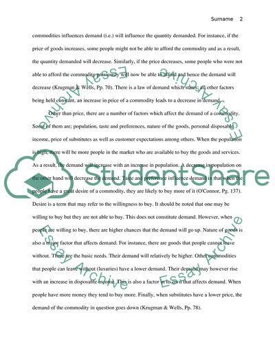 How Market Forces Affect Prices of Commodities
