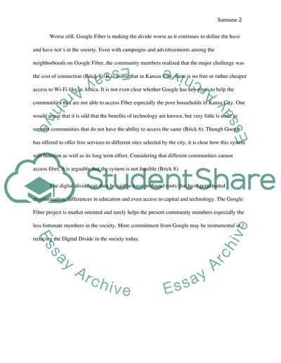 Is Google Making the Digital Divide Worse