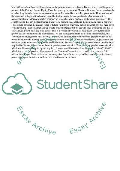 Dautens Proposed Acquisition of Record Masters Medical Records Archiving Business