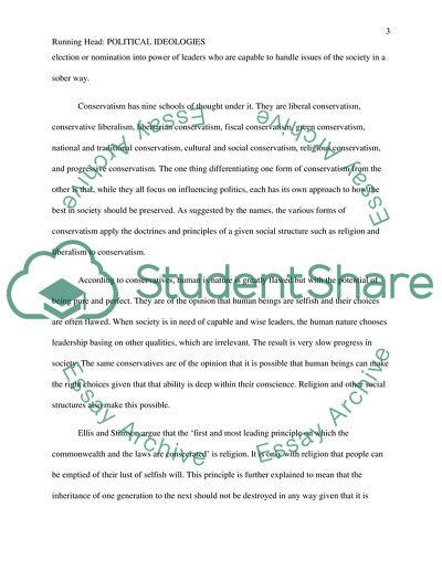 A Critical Analysis of Ideology In America by Christopher Ellis and James Stimson