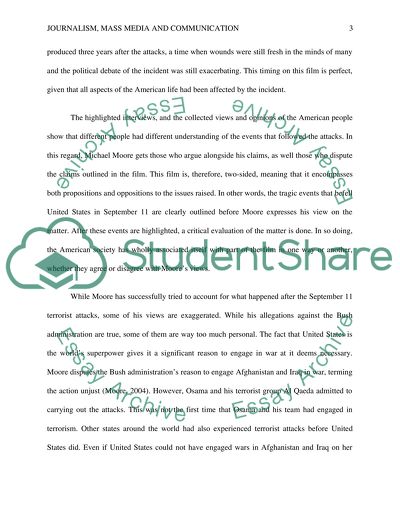 The Movie Fahrenheit 9/11