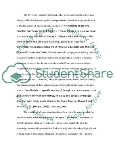 How Does Religious Education Contribute to Pupils Development