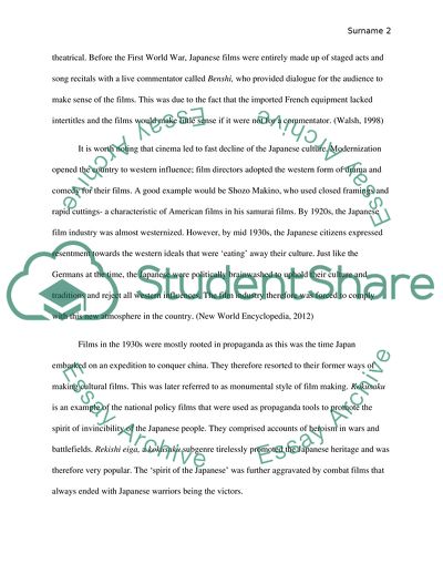 Akira Kurosawa and His Contribution to the Film Industry