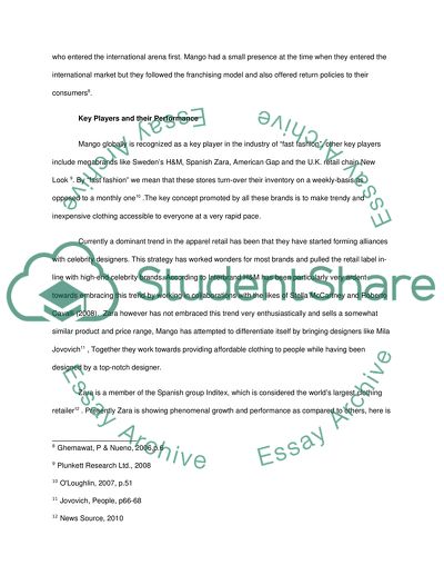 Mango expands in the world markets