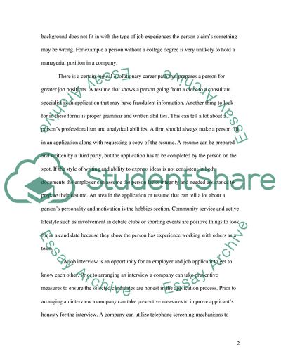 Human Resource mnagement: Small case Study