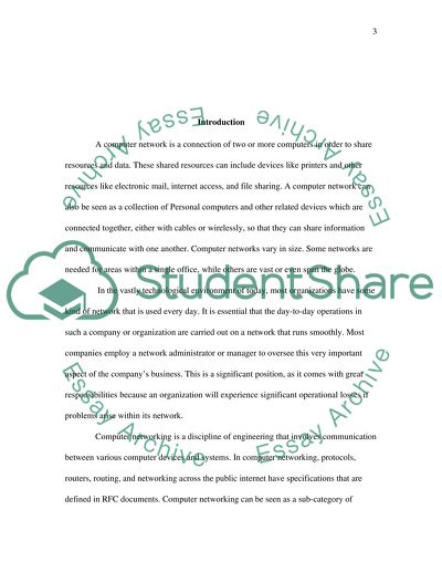 Computer Networking Management