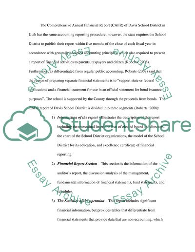 Government Reporting Entity