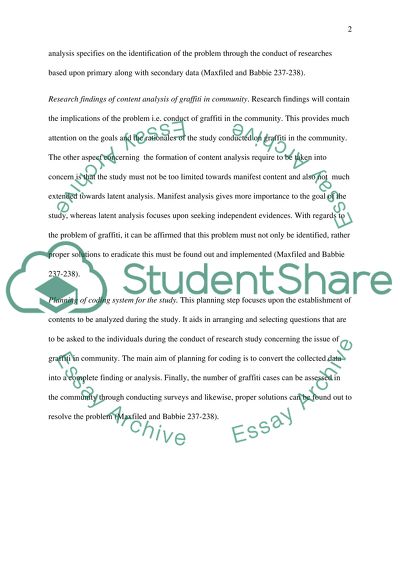 Criminal justice Mini study