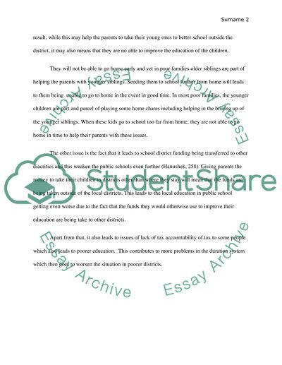 Richer Districts and Higher Quality of Education