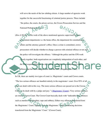 Criminal Justice Issues