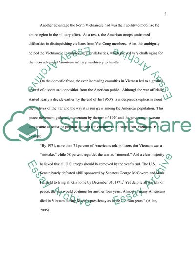 Why America Lost the War in Vietnam