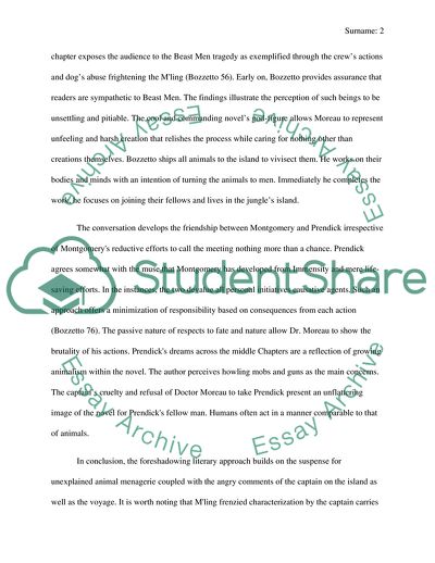 Moreaus Tragi-Farcical Island