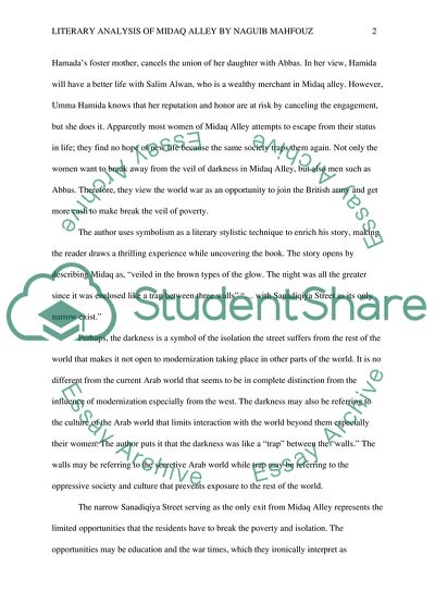 Midaq Alley by Naguib Mahfouz