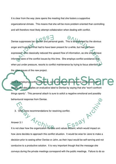 Emotions And Conflict