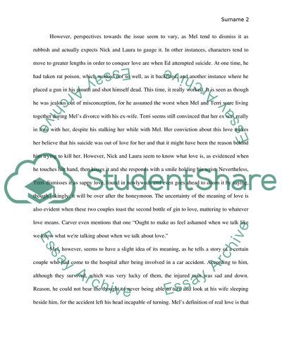 Love and Relationships