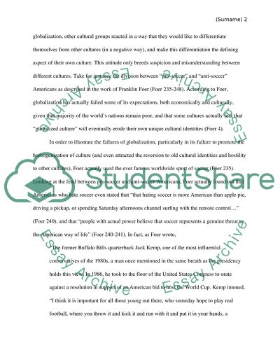 Conversation with globalization