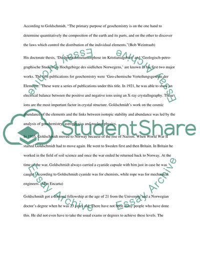 Victor Moritz Goldschmidt