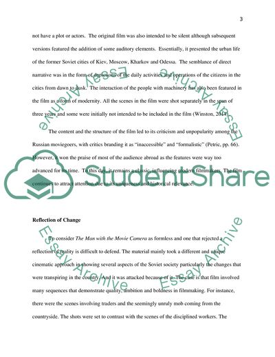 The Man With the Movie Camera