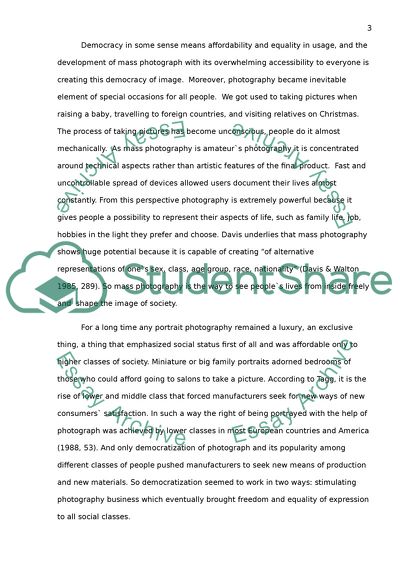 Ways of Developing a New Democracy of the Image in Photography