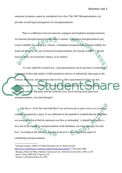 Business Law - George and Lucy