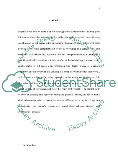 Dress and gender. Arab women managers and identity formation through clothing