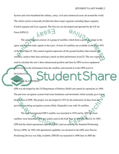 The History and the Future of GPS