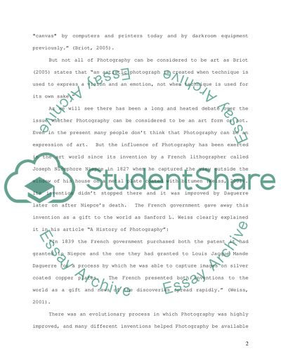 History of Photography