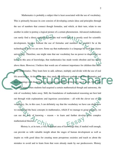 To What Extent Does the Vocabulary We Have Shape What We Know