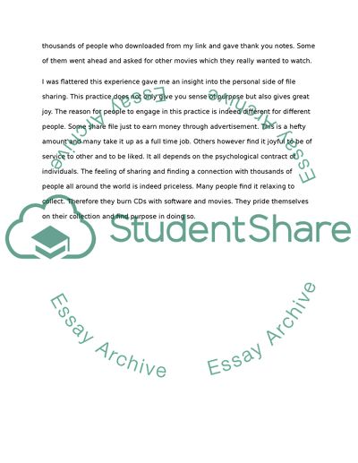 File Sharing and Burning CDs