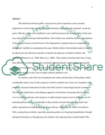 Health Economics: Public and Private Goods in Healthcare