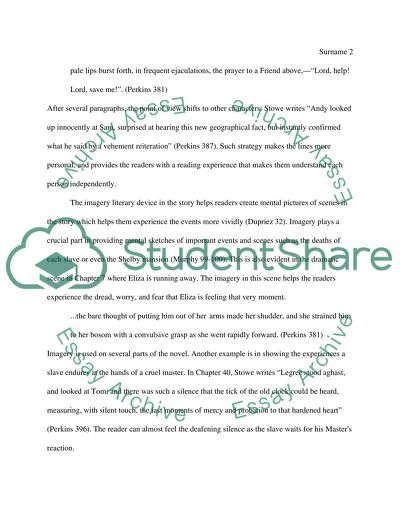 Slavery in Uncle Toms Cabin