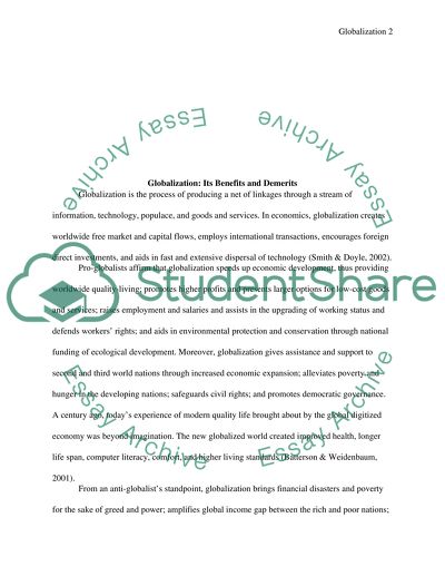 The Interactive Strengths of Globalization