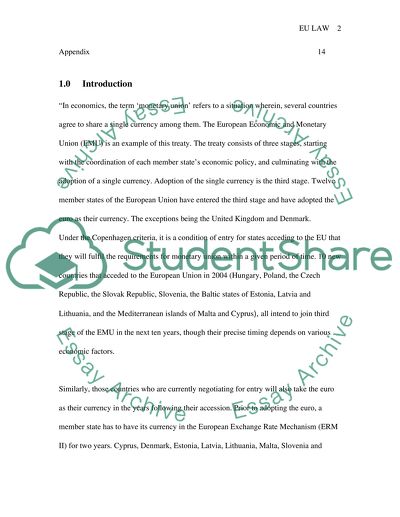 EU institutional law and policy