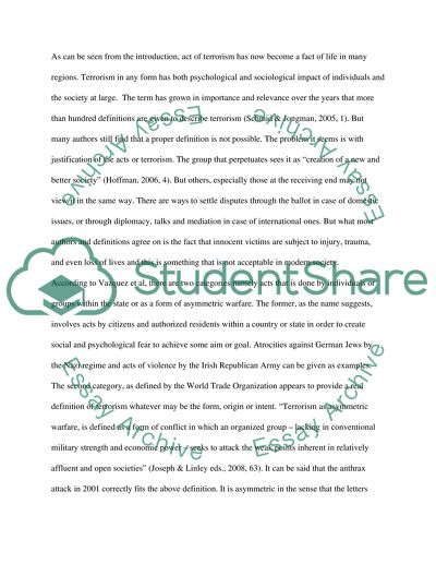 Psychological and Sociological Impact of the Anthrax Attack in 2001