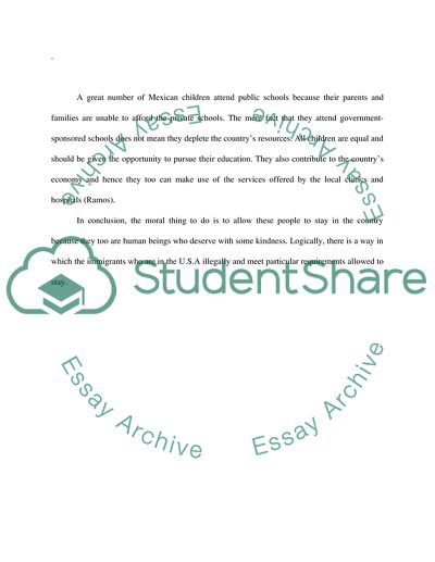 Mexicans Illegal Immigrats in the US