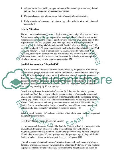 Treatment of Colorectal Cancer